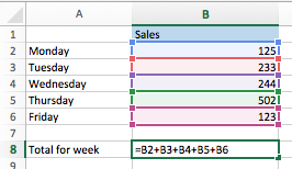 how to add columns in excel